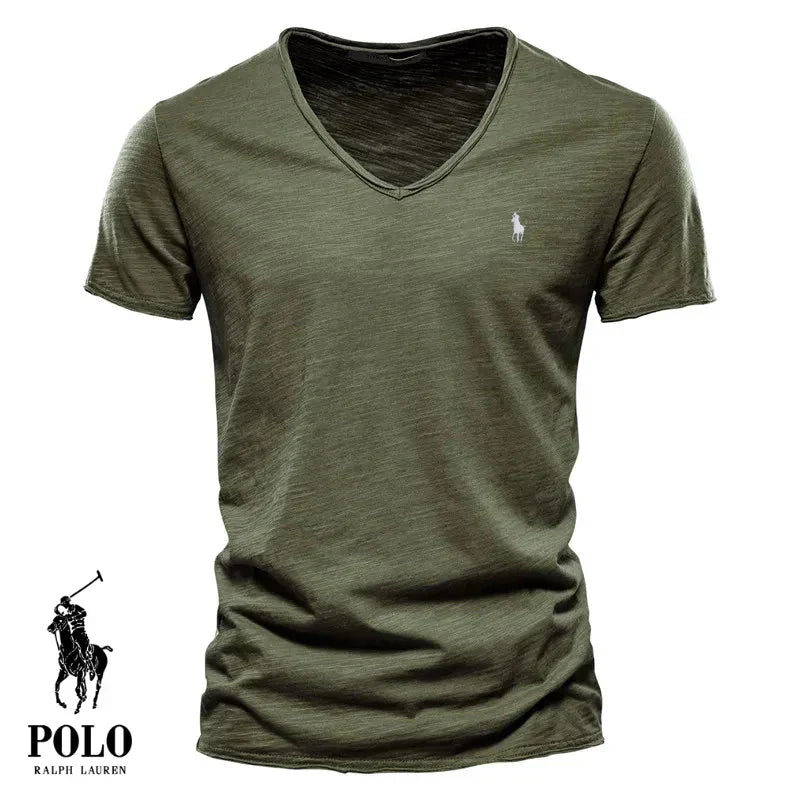 ᏒᎪᏞᏢᎻ ᏞᎪՍᏒЕΝ - T-shirt classique en coton
