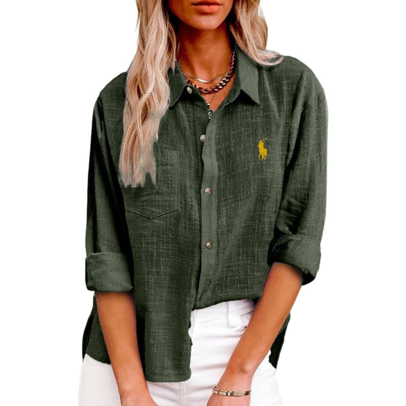 ᏒᎪᏞᏢᎻ ᏞᎪՍᏒЕΝ - Chemise en lin