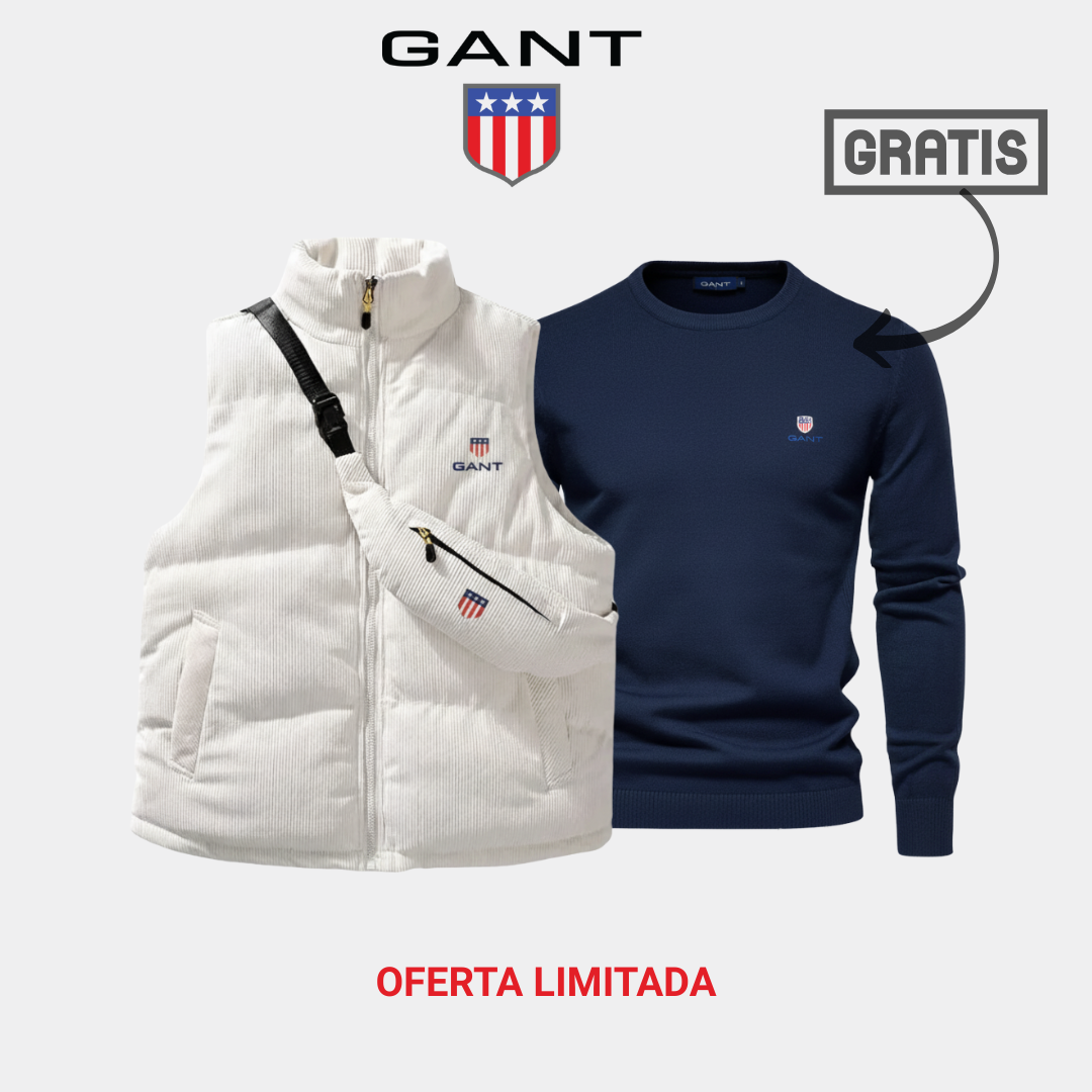 GᎪΝᎢ - Gilet et sac Combo + Pull offert Prix normal