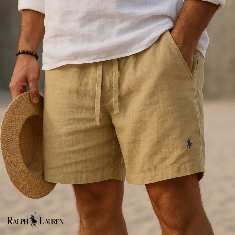 RALPH LAUREN - Short en lin