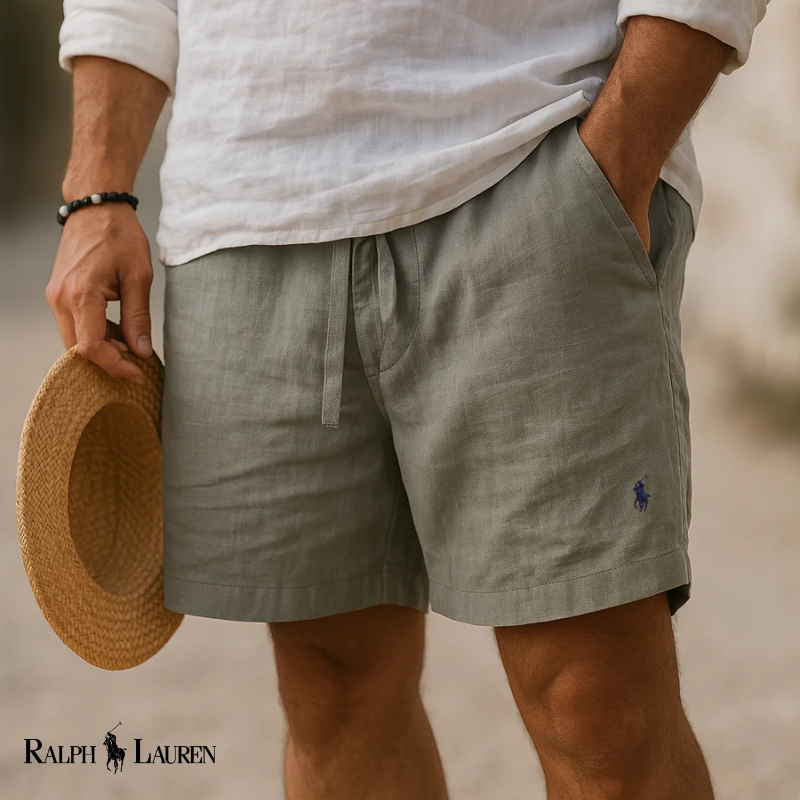 RALPH LAUREN - Short en lin