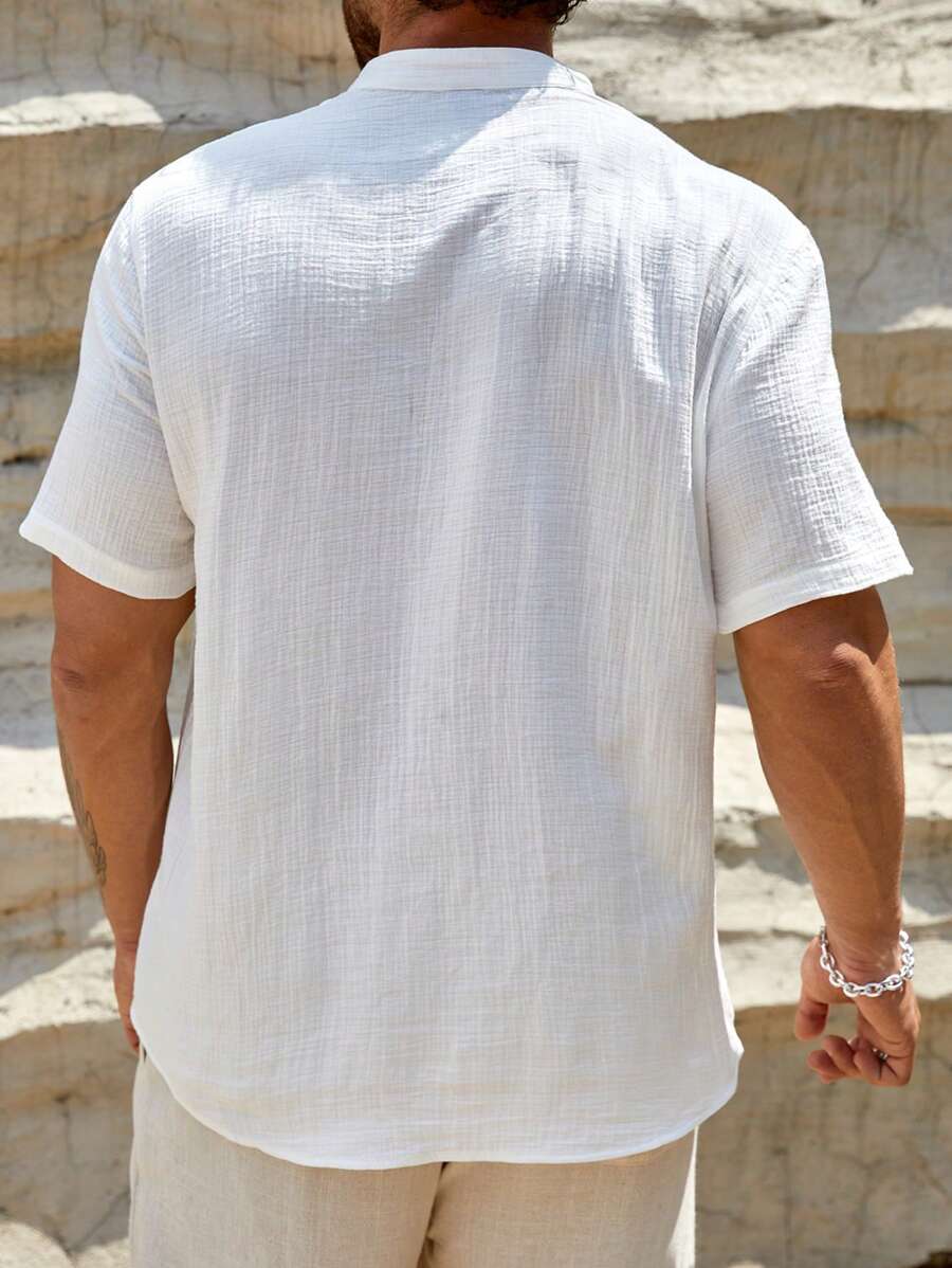 ᏒᎪᏞᏢᎻ ᏞᎪՍᏒЕΝ – Chemise d’Été en Lin