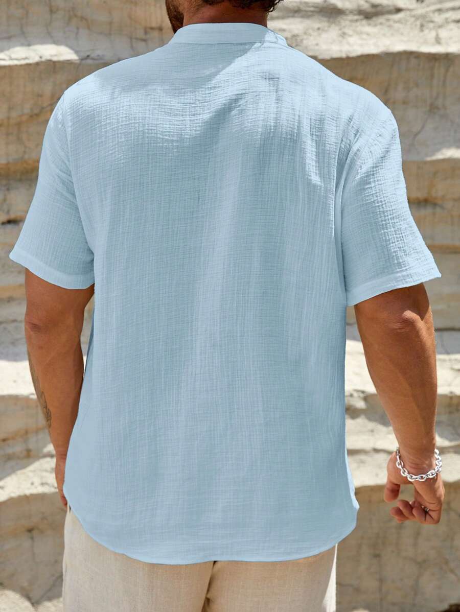 ᏒᎪᏞᏢᎻ ᏞᎪՍᏒЕΝ – Chemise d’Été en Lin