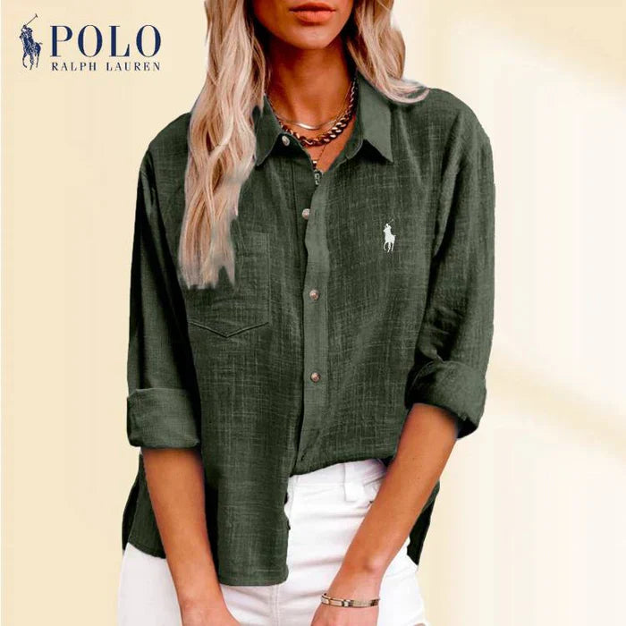 ᏒᎪᏞᏢᎻ ᏞᎪՍᏒЕΝ - Chemise polo pour femme