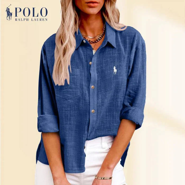 ᏒᎪᏞᏢᎻ ᏞᎪՍᏒЕΝ - Chemise polo pour femme