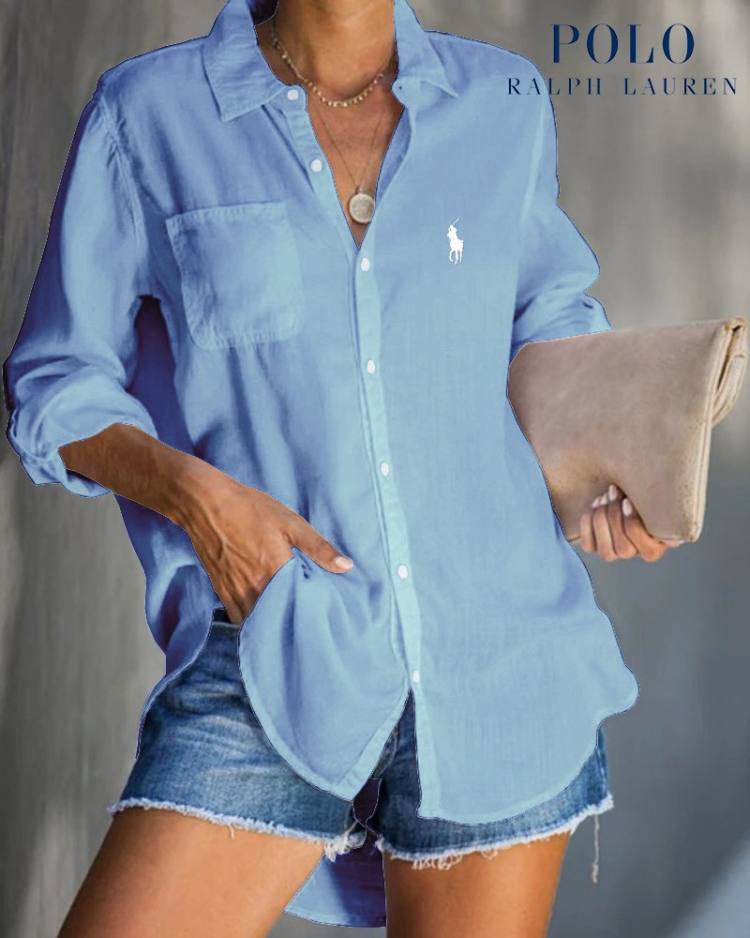 ᏒᎪᏞᏢᎻ ᏞᎪՍᏒЕΝ - Chemise élégante et décontractée
