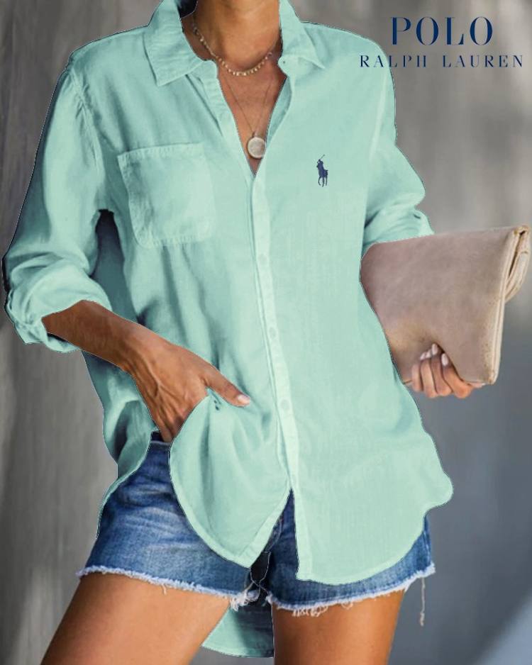 ᏒᎪᏞᏢᎻ ᏞᎪՍᏒЕΝ - Chemise élégante et décontractée