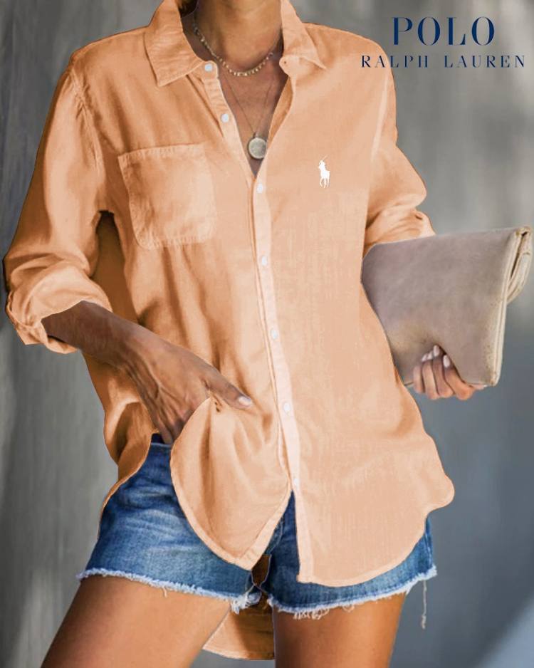 ᏒᎪᏞᏢᎻ ᏞᎪՍᏒЕΝ - Chemise élégante et décontractée