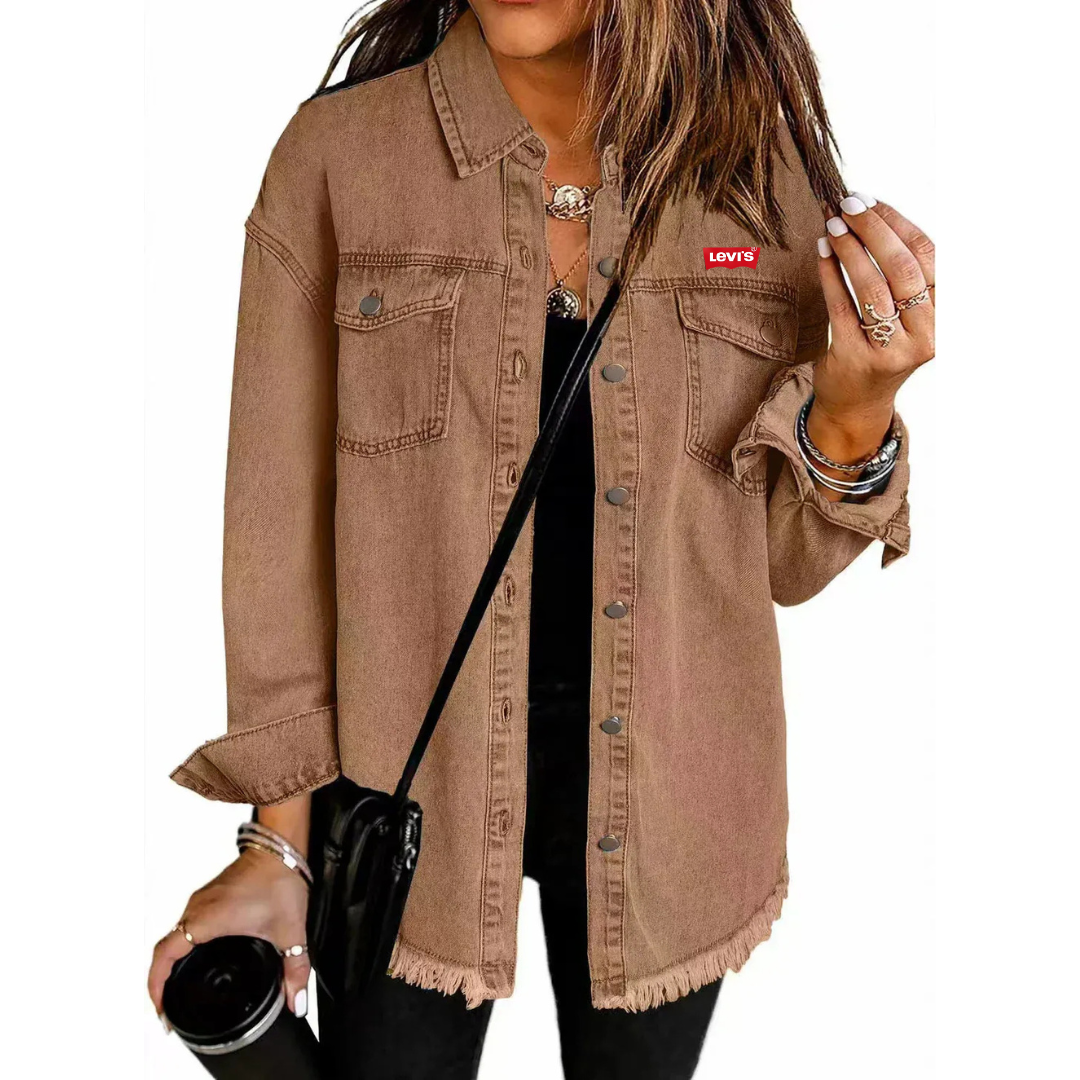 LᎬᏙІᏚ - Veste en jean légère au style intemporel