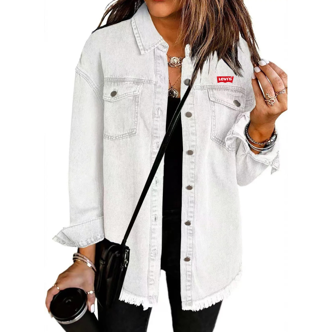 LᎬᏙІᏚ - Veste en jean légère au style intemporel