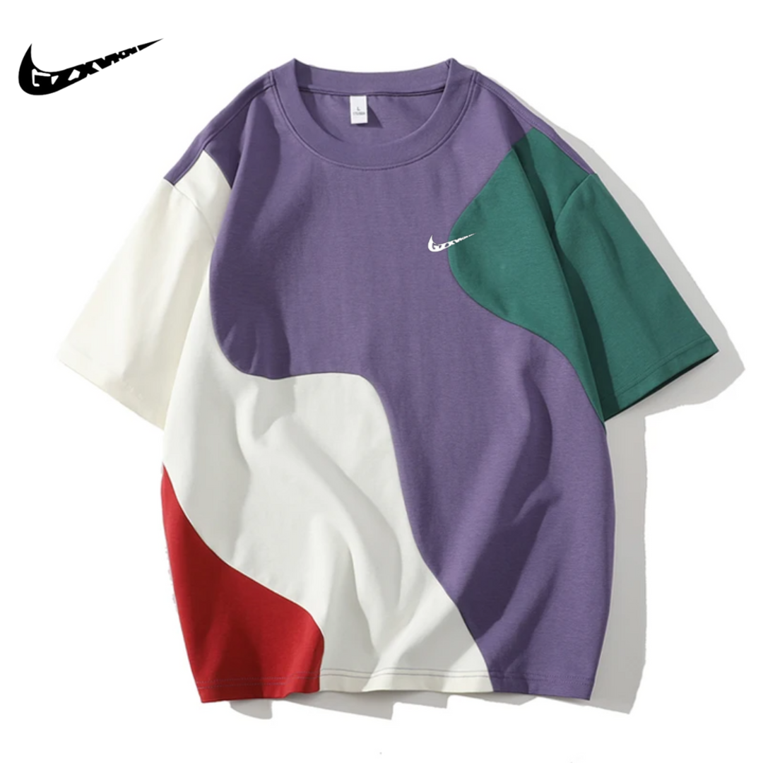 ΝΙΚᎬ - Lässiges gewelltes T-Shirt