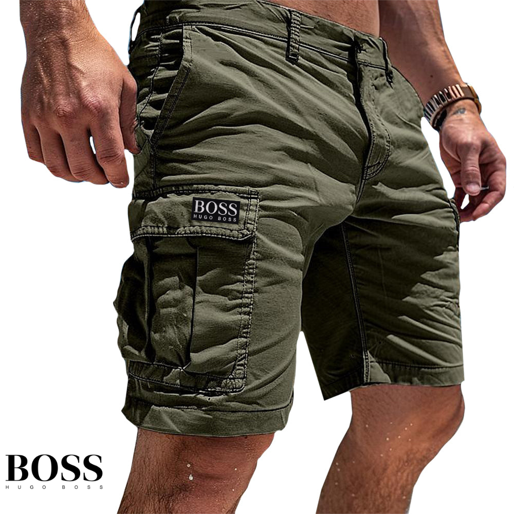 НՍԌО ВОЅЅ™ Short utilitaire en coton de luxe Summit