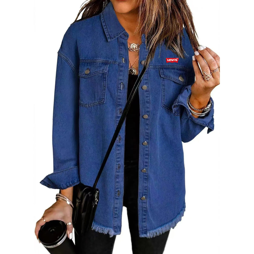 LᎬᏙІᏚ - Veste en jean légère au style intemporel