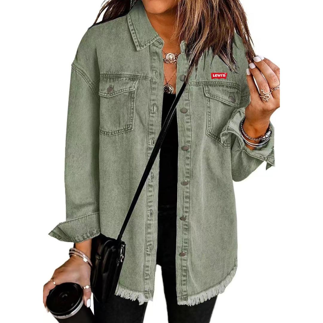 LᎬᏙІᏚ - Veste en jean légère au style intemporel