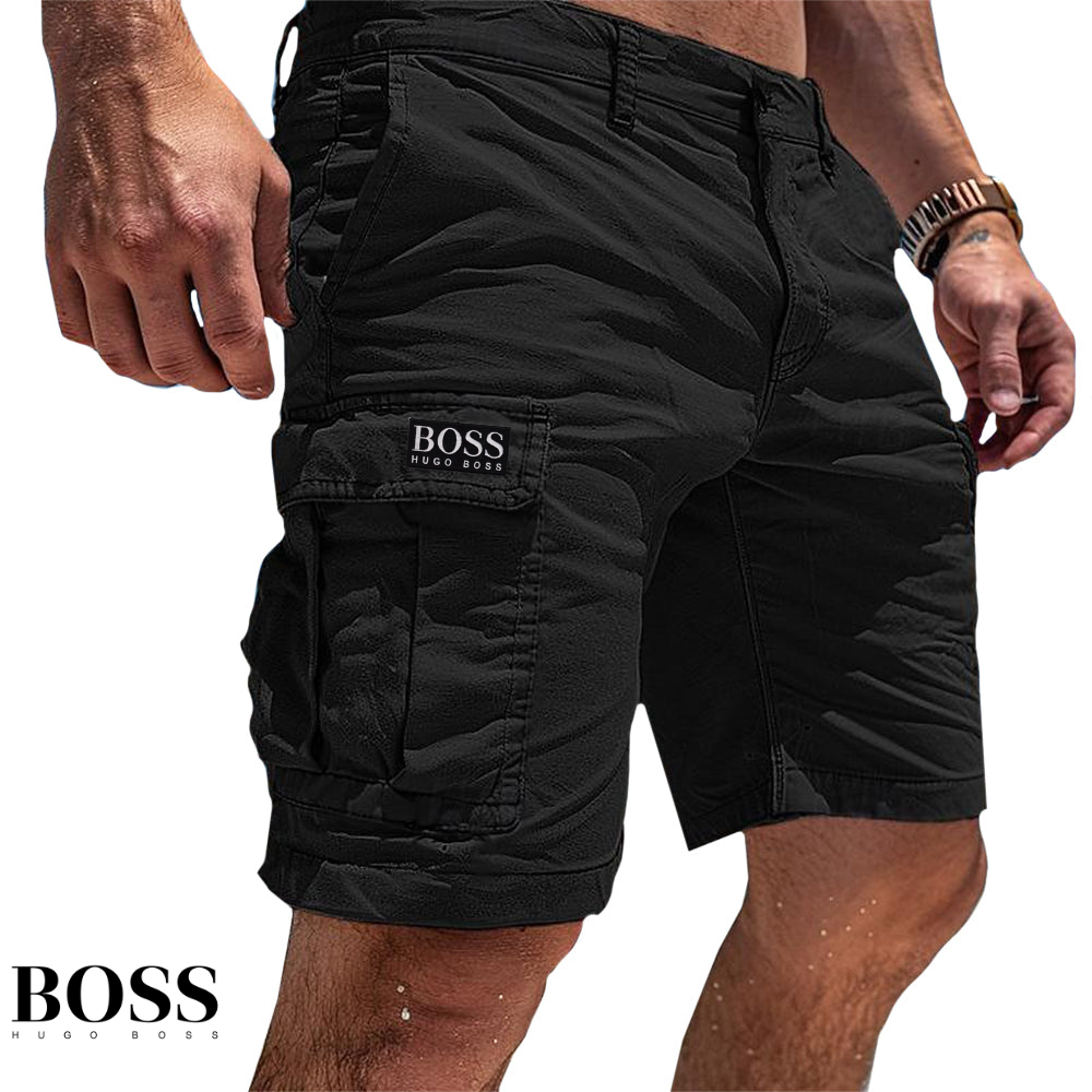 НՍԌО ВОЅЅ™ Short utilitaire en coton de luxe Summit