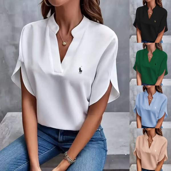RALPH LAUREN - Chemise col en V