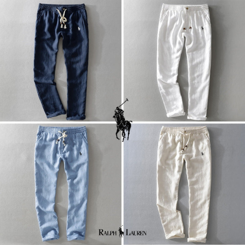 ᏒᎪᏞᏢᎻ ᏞᎪՍᏒЕΝ - Pantalons décontractés en lin