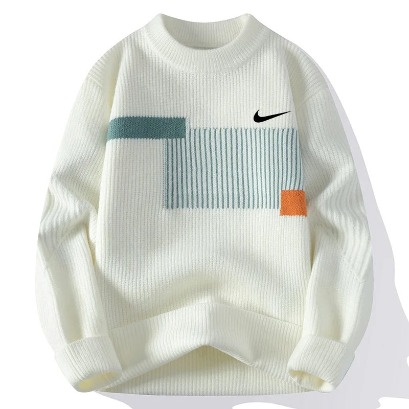 ΝΙΚᎬ - Pull d'hiver pour homme