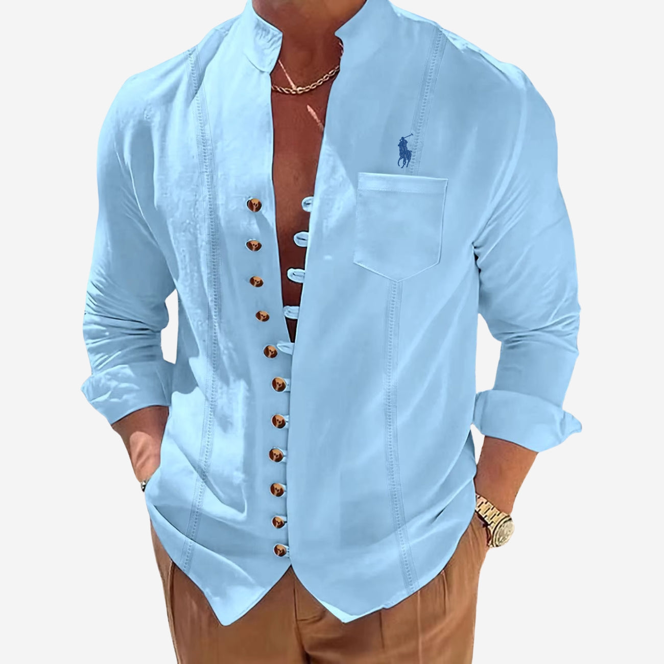 RALPH LAUREN - Chemise décontractée à boutons