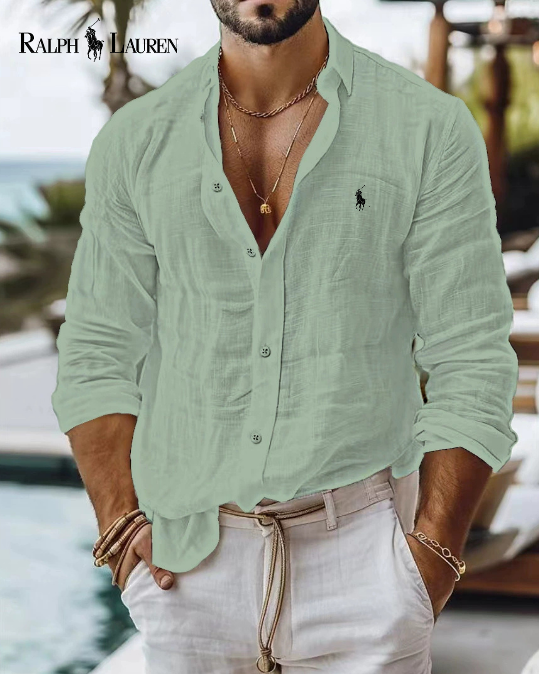 RALPH LAUREN - Chemise décontractée pour homme