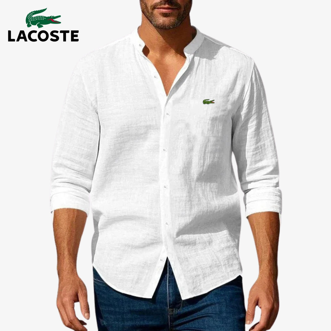 ᏞΑᏟОՏᎢΕ – Chemise élégante à col rigide