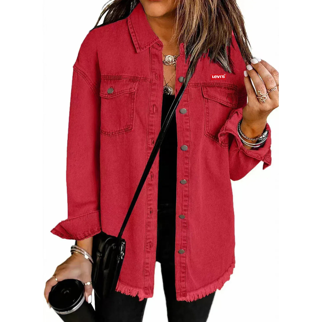 LᎬᏙІᏚ - Veste en jean légère au style intemporel