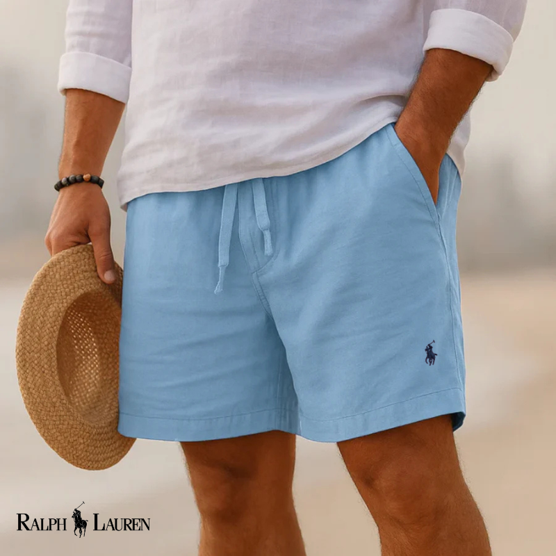 RALPH LAUREN - Short en lin