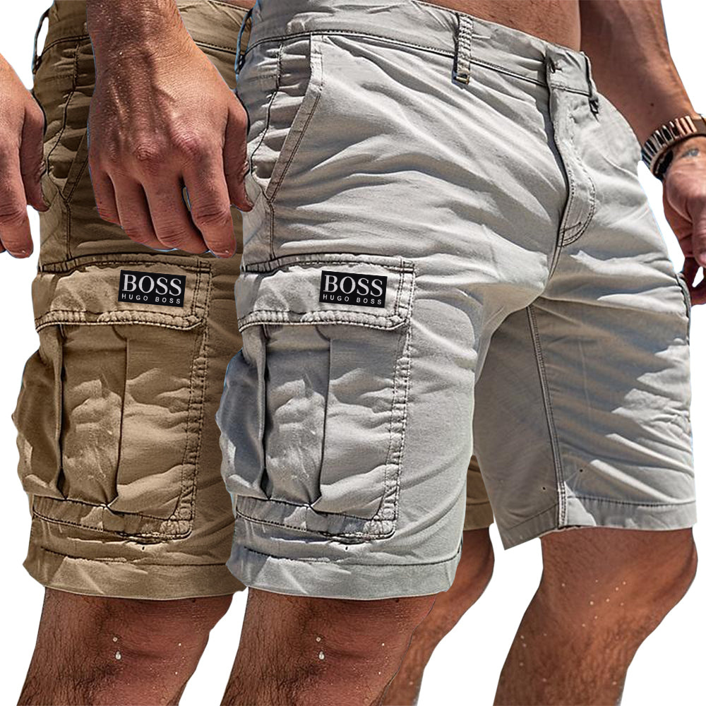 НՍԌО ВОЅЅ™ Short utilitaire en coton de luxe Summit