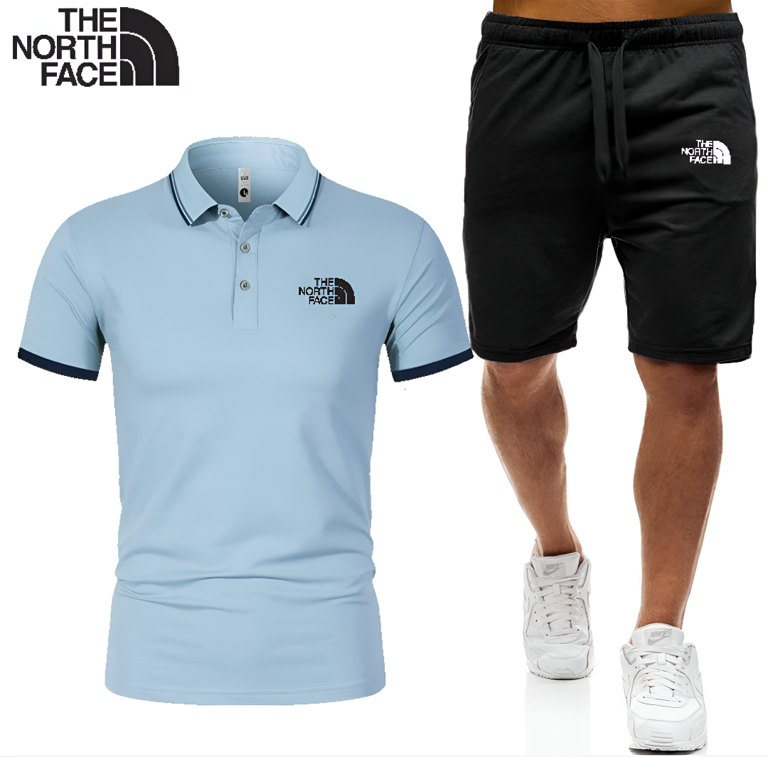 The Νorth Ϝаce - Set composé d'un polo et d'un short pour homme