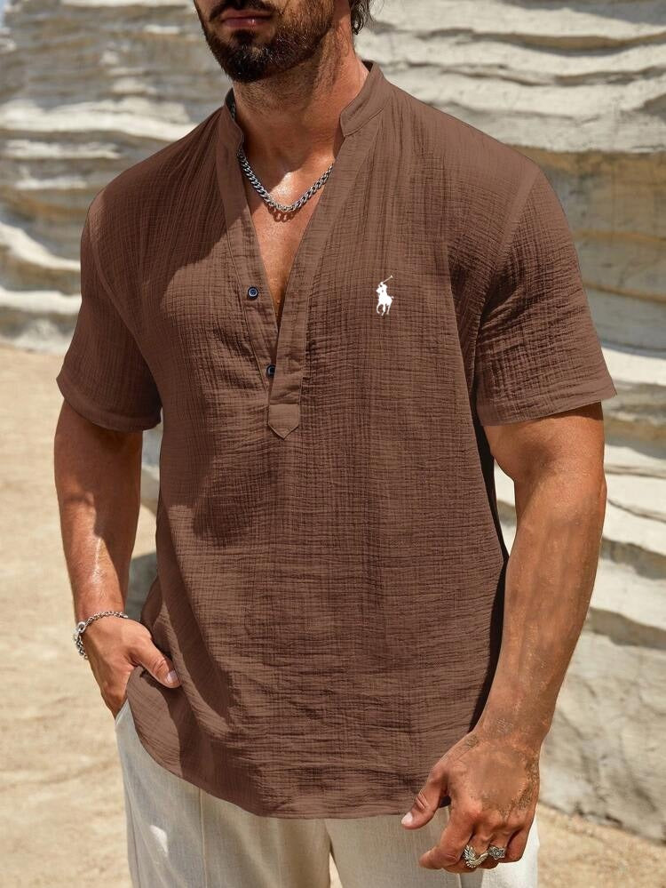 ᏒᎪᏞᏢᎻ ᏞᎪՍᏒЕΝ – Chemise d’Été en Lin