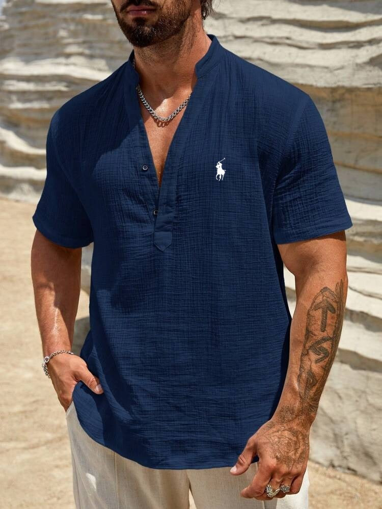 ᏒᎪᏞᏢᎻ ᏞᎪՍᏒЕΝ – Chemise d’Été en Lin