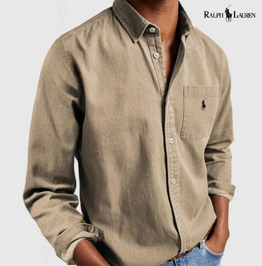 ᏒᎪᏞᏢᎻ ᏞᎪՍᏒЕΝ - Chemise Oxford
