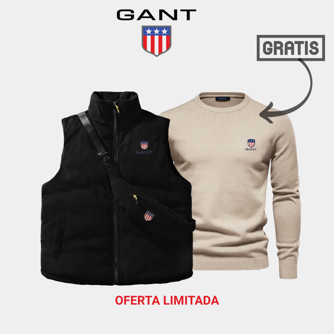 GᎪΝᎢ - Gilet et sac Combo + Pull offert Prix normal