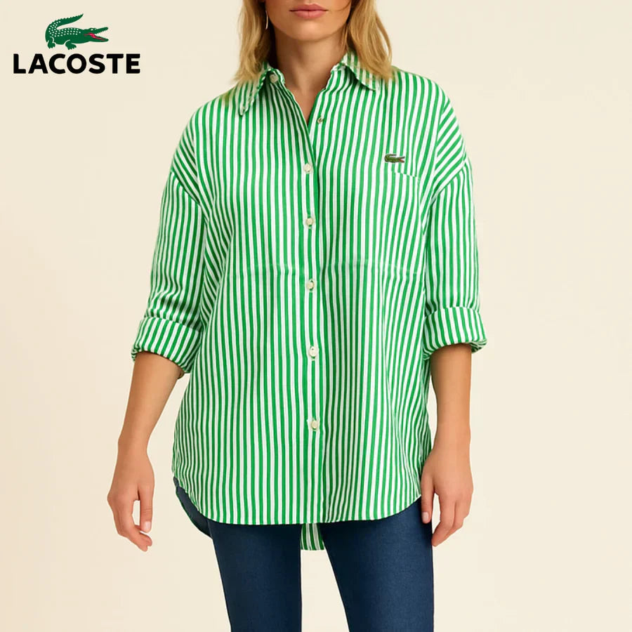 ᏞΑᏟОՏᎢΕ - Chemise à rayures élégante et décontractée