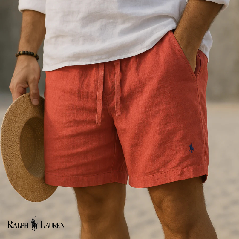 RALPH LAUREN - Short en lin