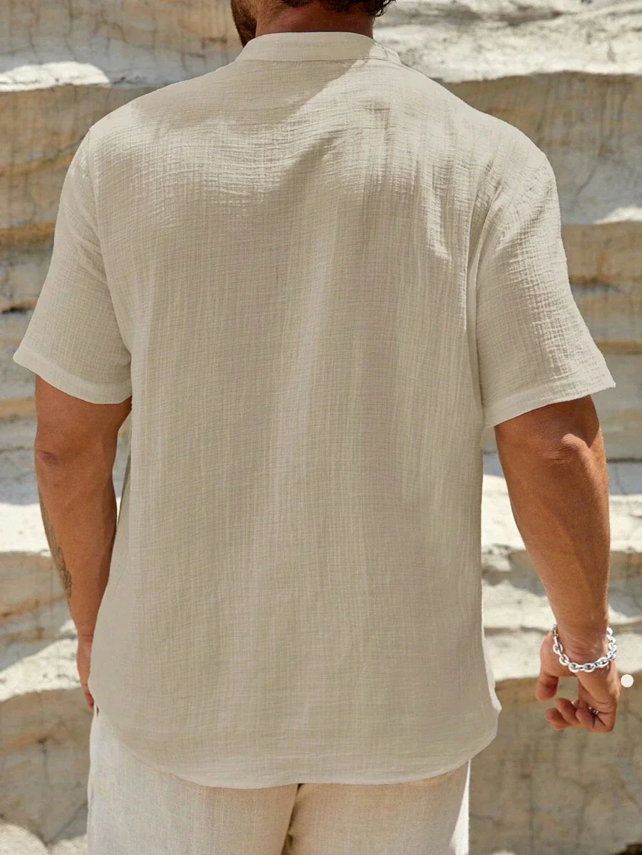 ᏒᎪᏞᏢᎻ ᏞᎪՍᏒЕΝ – Chemise d’Été en Lin
