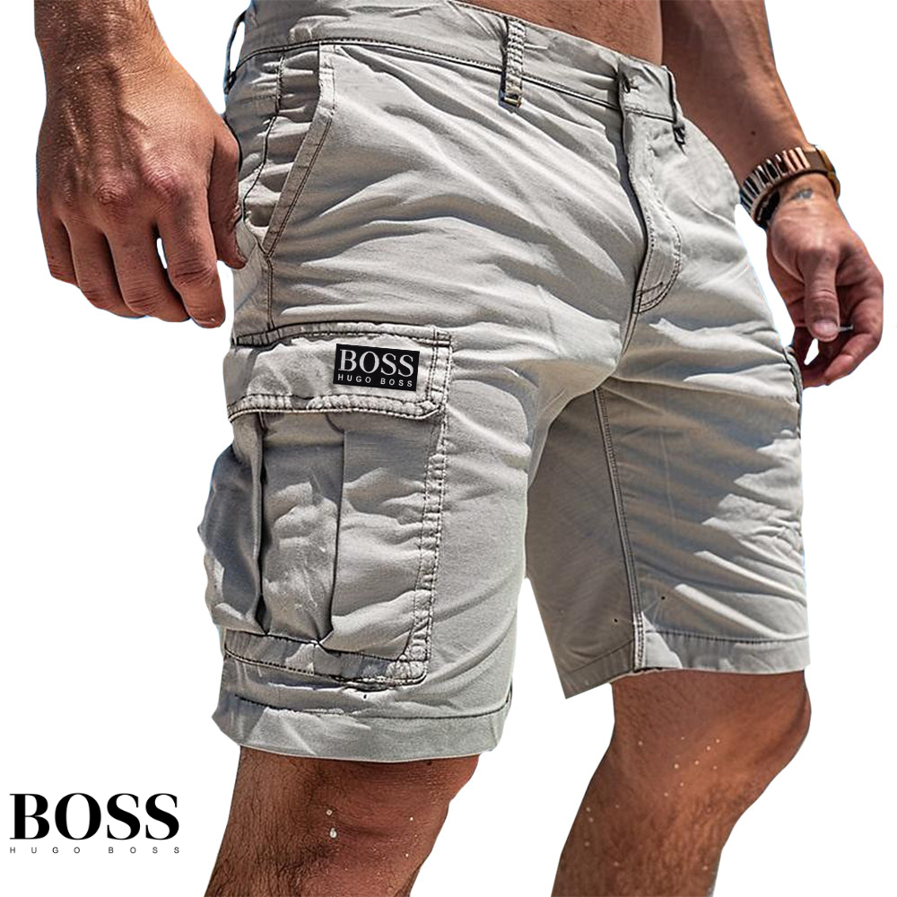 НՍԌО ВОЅЅ™ Short utilitaire en coton de luxe Summit
