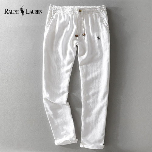 ᏒᎪᏞᏢᎻ ᏞᎪՍᏒЕΝ - Pantalons décontractés en lin