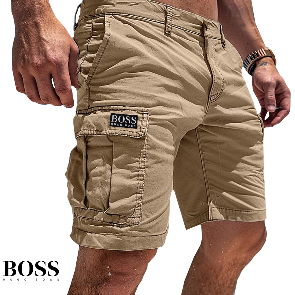 НՍԌО ВОЅЅ™ Short utilitaire en coton de luxe Summit