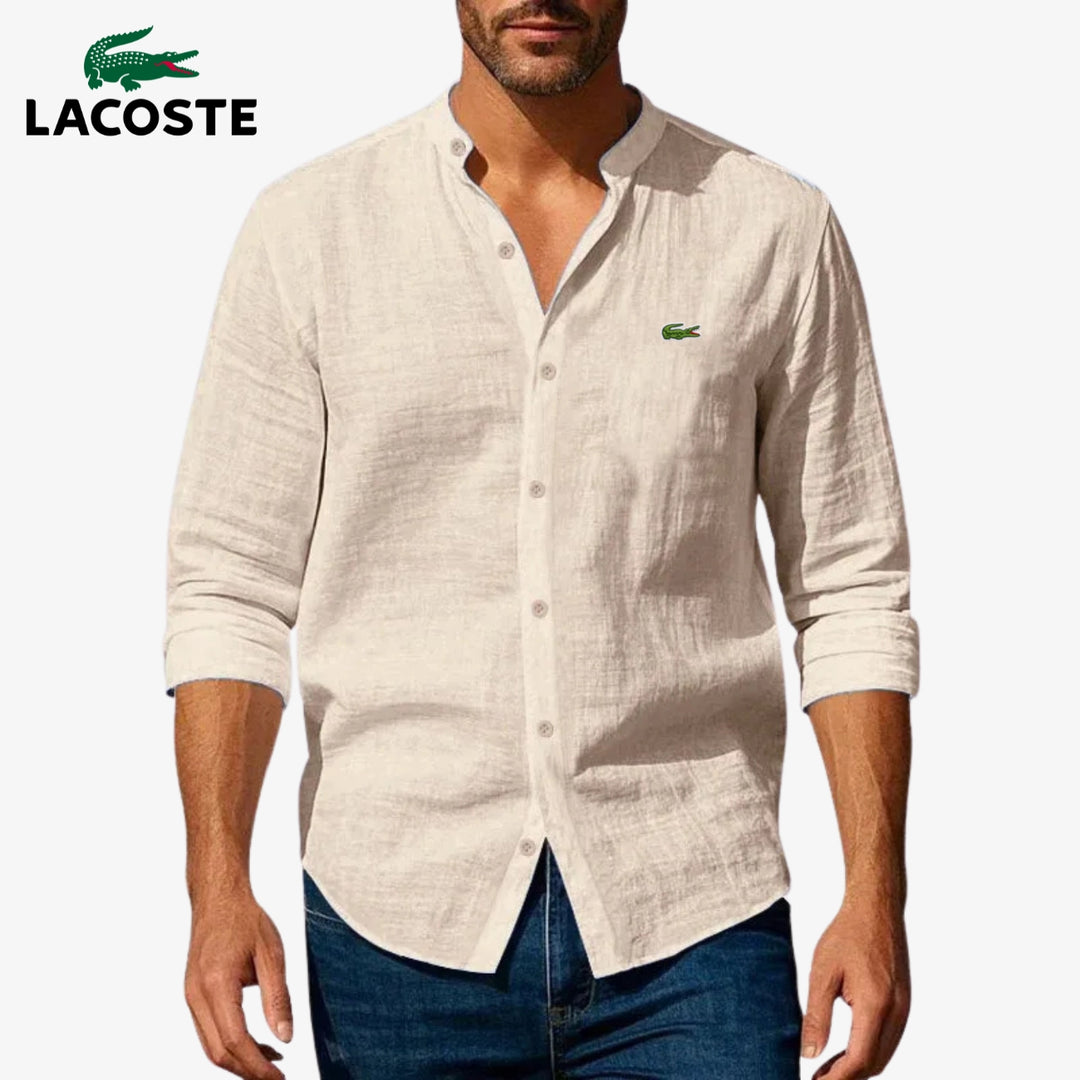 ᏞΑᏟОՏᎢΕ – Chemise élégante à col rigide