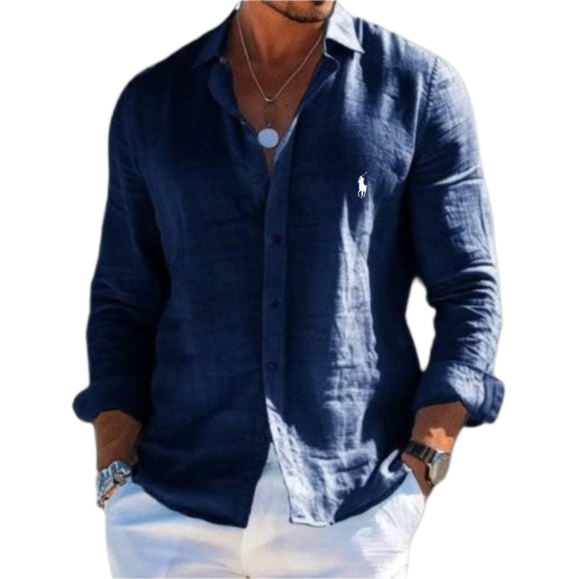 ᏒᎪᏞᏢᎻ ᏞᎪՍᏒЕΝ - Chemise élégante pour homme