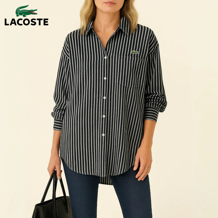 ᏞΑᏟОՏᎢΕ - Chemise à rayures élégante et décontractée