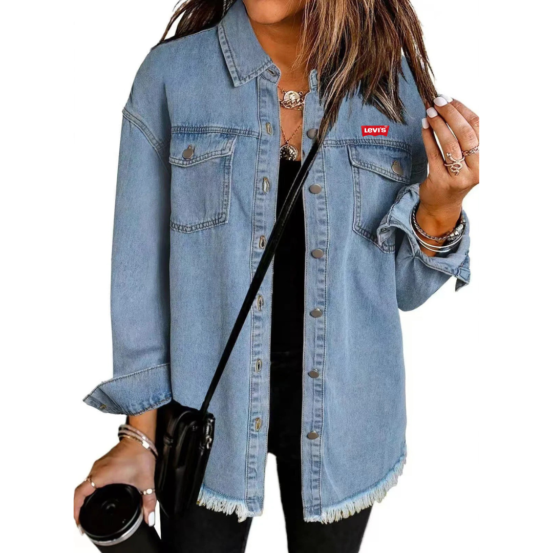 LᎬᏙІᏚ -  Veste en jean légère au style intemporel