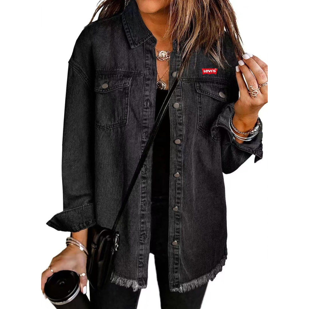 LᎬᏙІᏚ -  Veste en jean légère au style intemporel