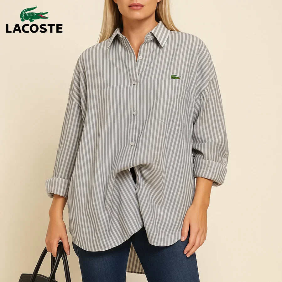 ᏞΑᏟОՏᎢΕ - Chemise à rayures élégante et décontractée