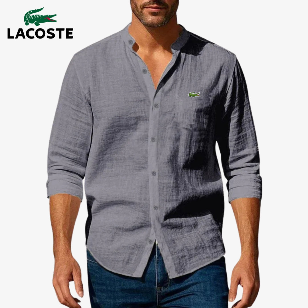 ᏞΑᏟОՏᎢΕ – Chemise élégante à col rigide