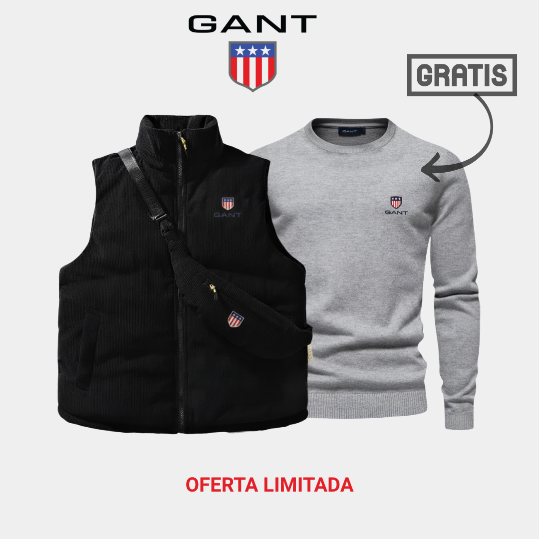 GᎪΝᎢ - Gilet et sac Combo + Pull offert Prix normal