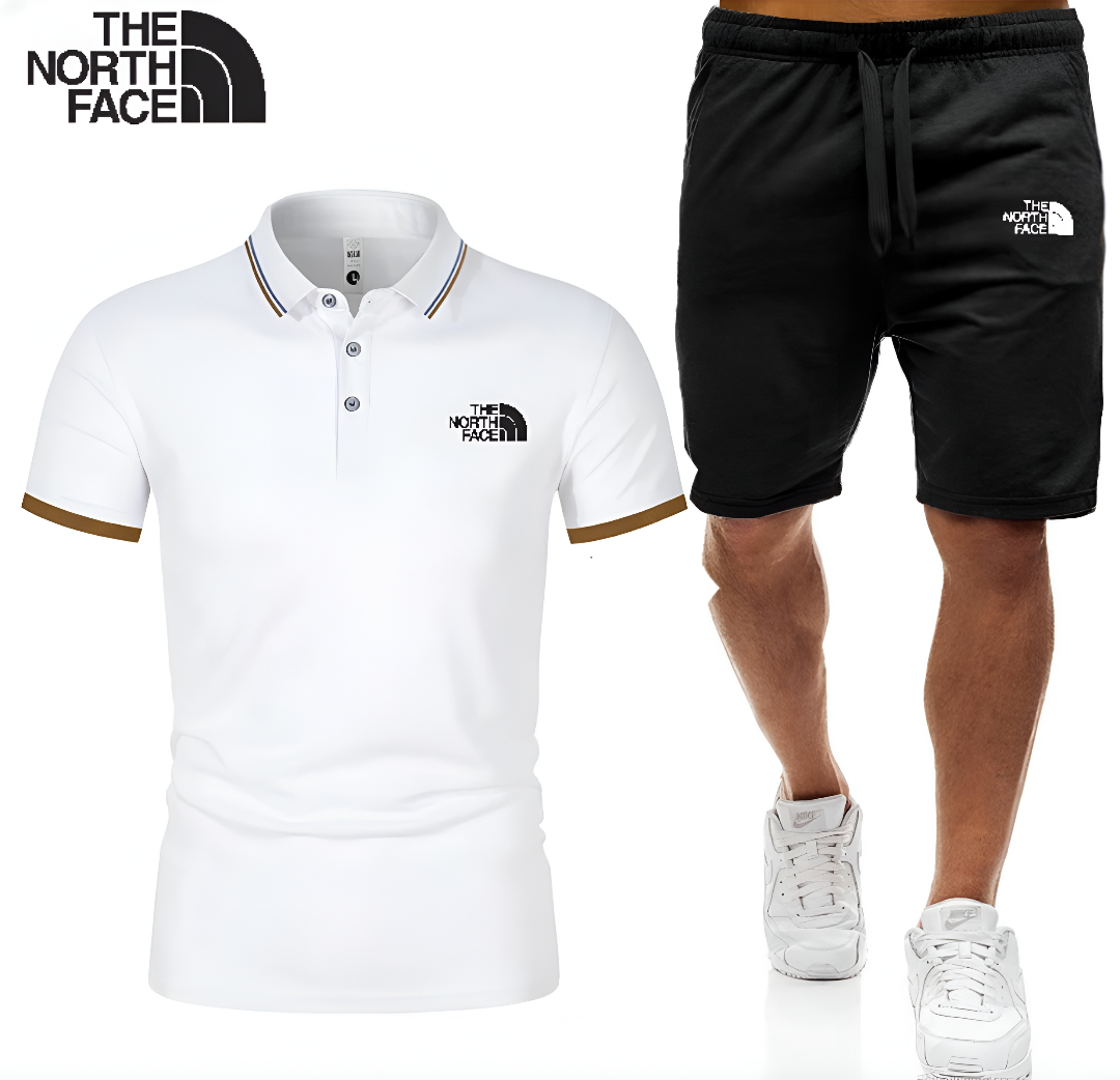 The Νorth Ϝаce - Set composé d'un polo et d'un short pour homme
